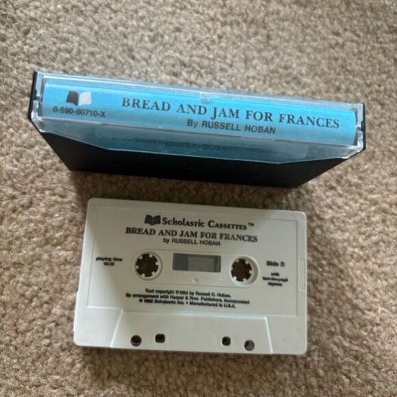 Scholastic Cassettes Bread and Jam For Frances Cassette - Picture 3 of 3